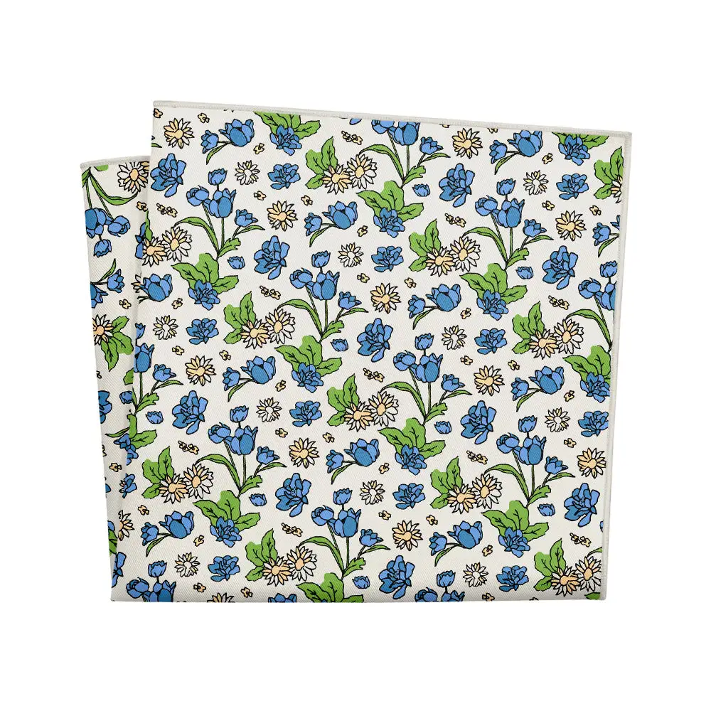 Elegant Dapper Floral Pocket Square