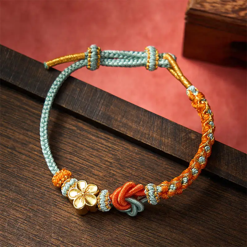 Mandala Braided Rope Bracelet