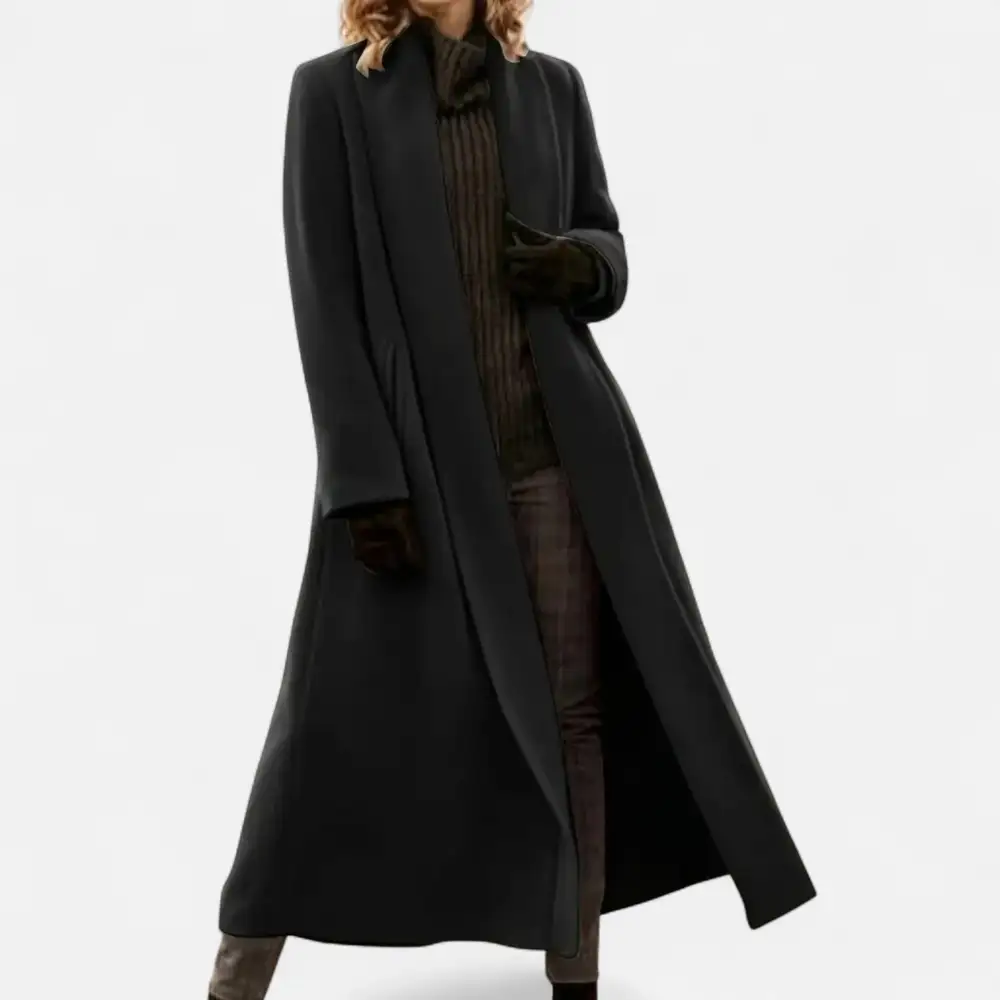 Classic Lapel Collar Trench Coat