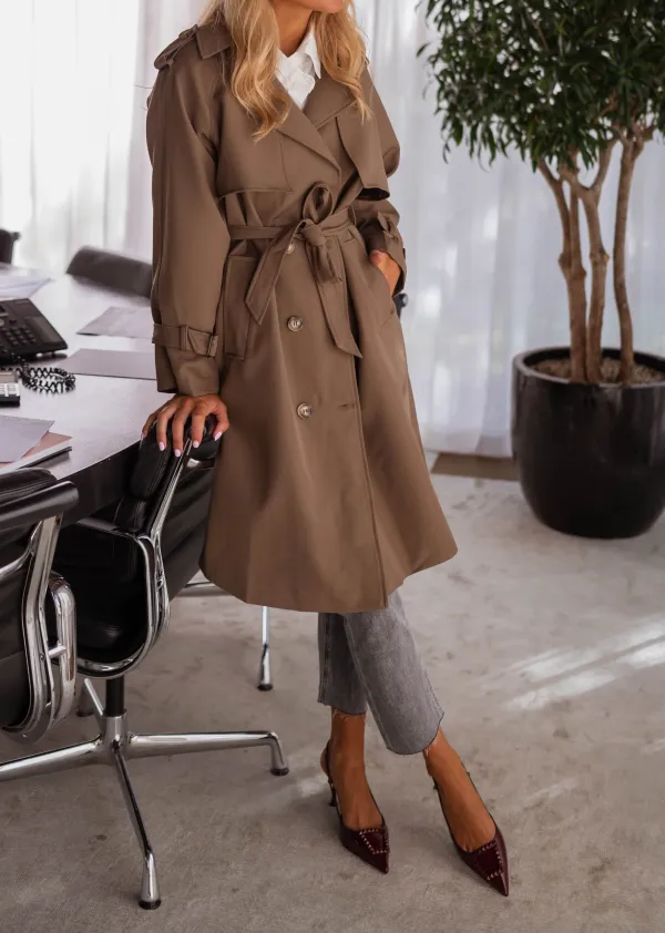 Classic Longline Trench Coat