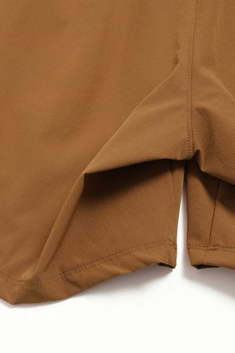 Breathable Drawstring Water Resistant Athletic Shorts