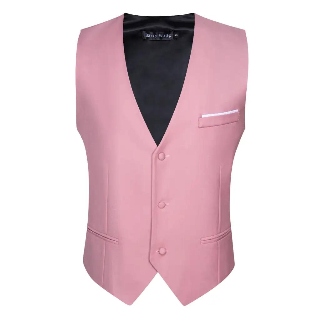 Modern Solid V Neck Casual Dress Vest