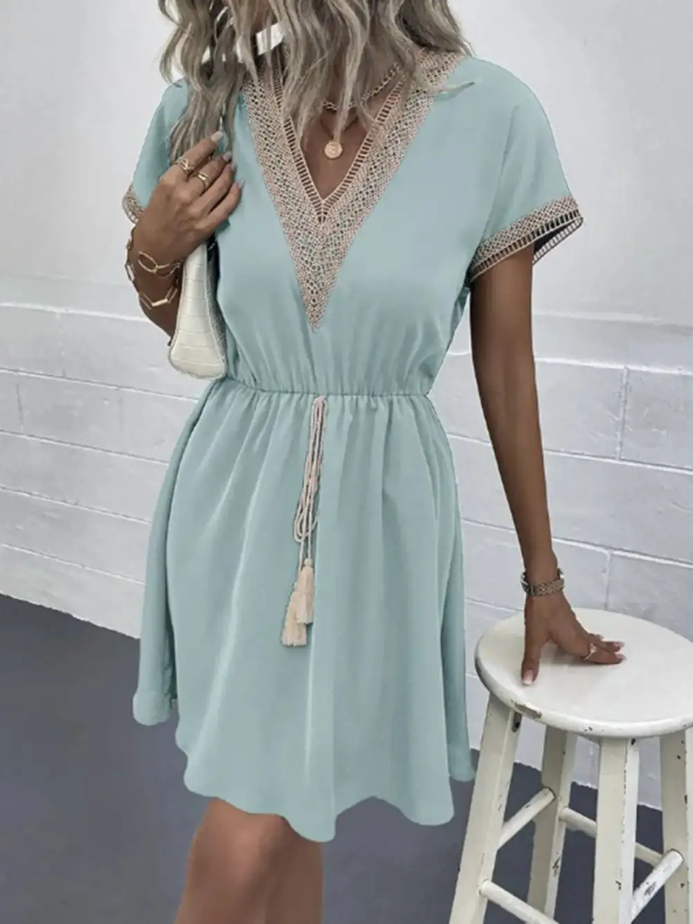 Soft A-Line Midi Dress