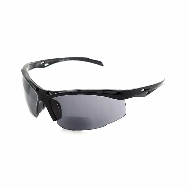 Classic Sport Wrap Bifocal Spring-Hinge Reading Sunglasses