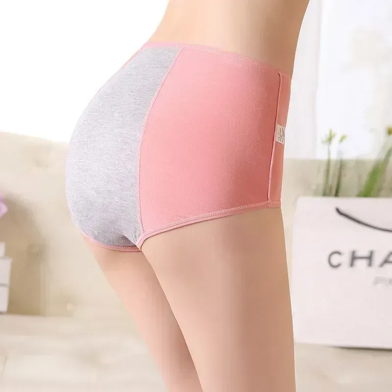 New Plus Size High Waist Leak Proof Panties Suitable For 110KG