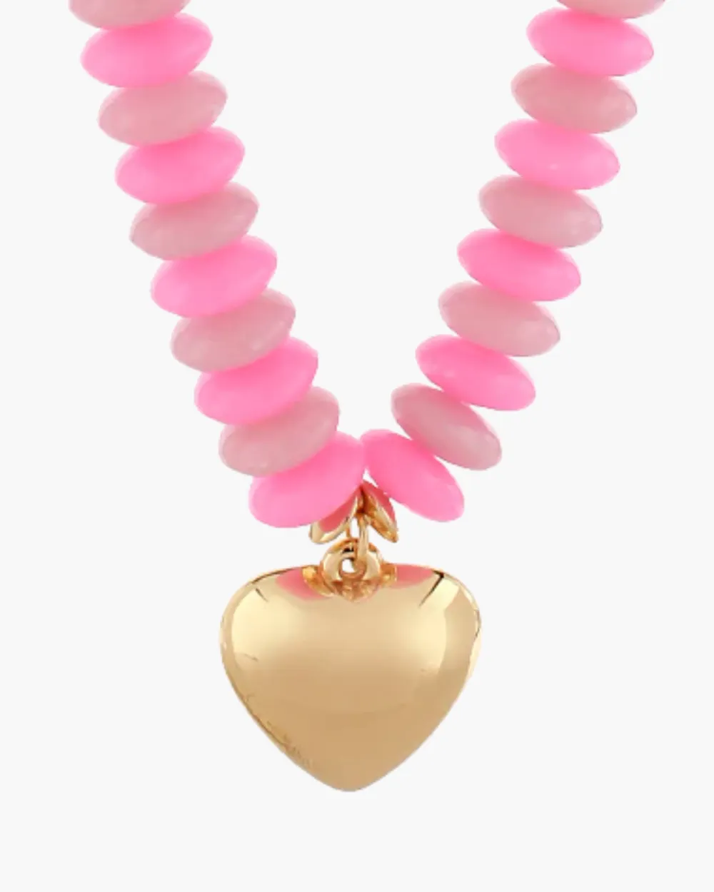 Classic Puffy Heart Necklace