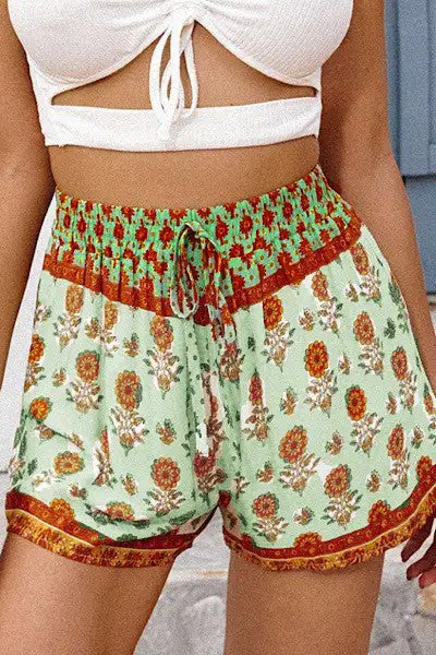 Floral Print Shorts