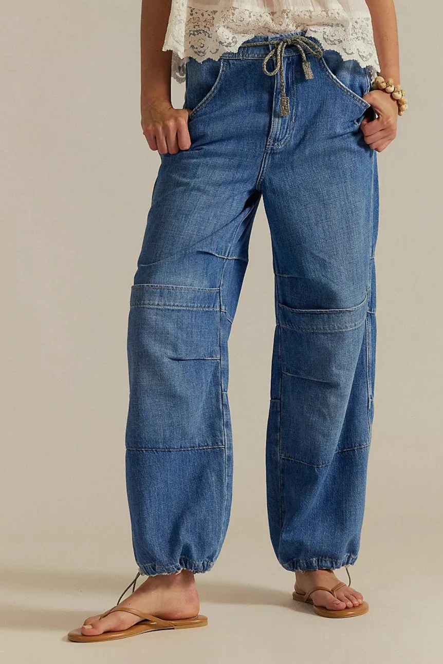 Logan Cinched Cargo Jeans Harper