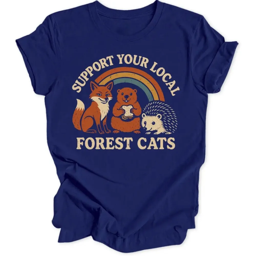 Forest Cats Unisex T-Shirt