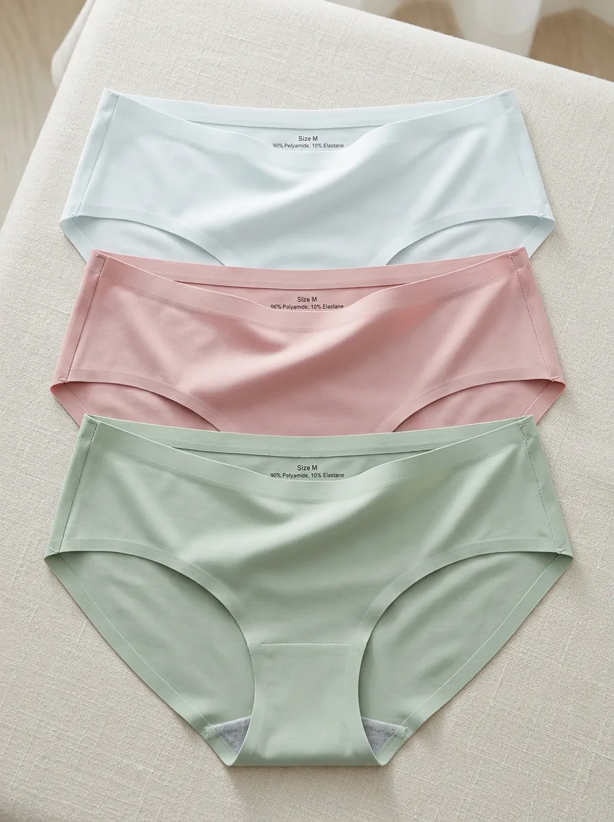 Soft Waist Three Pack Panties