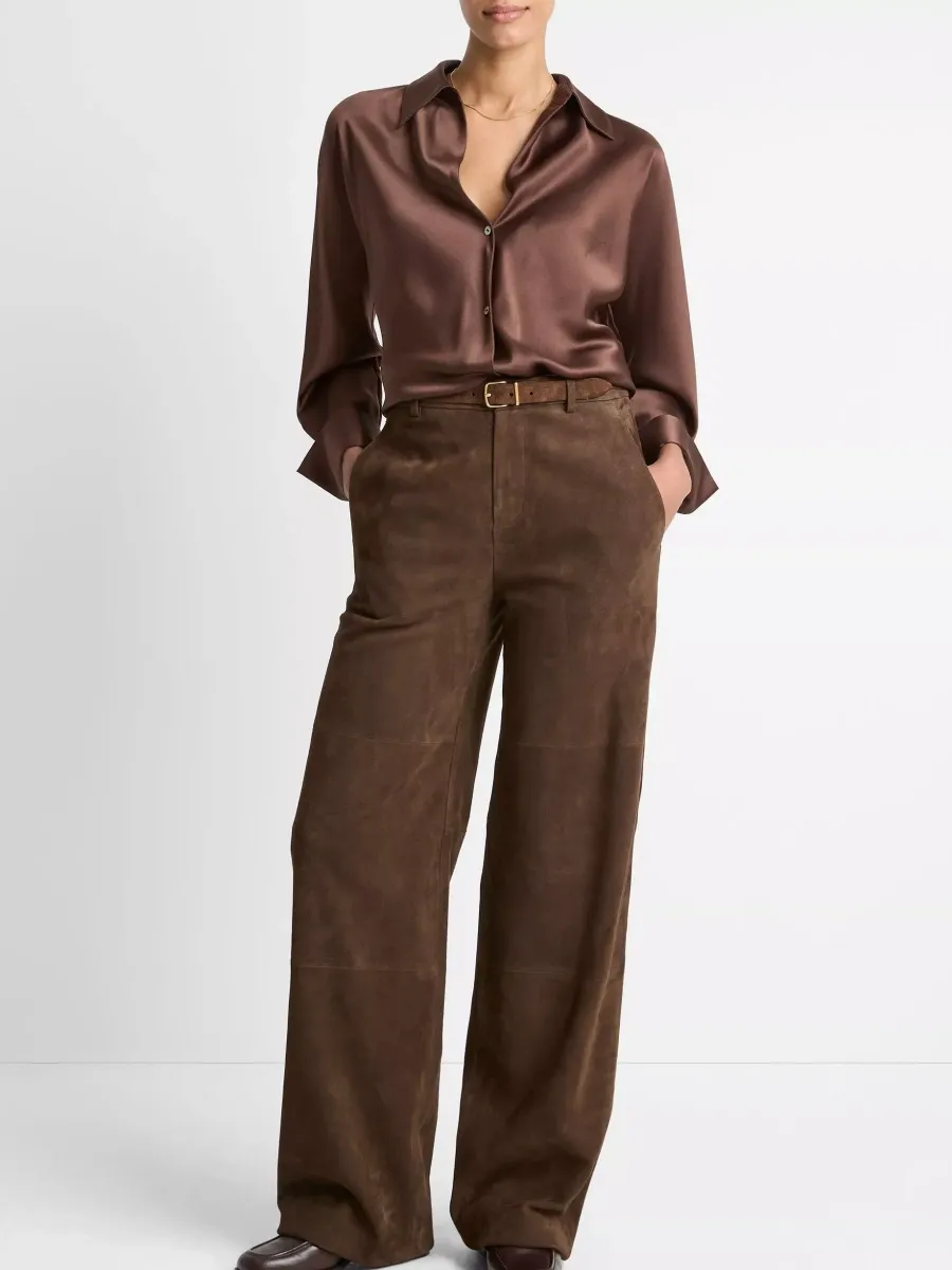 Minimalist Silk Shirt