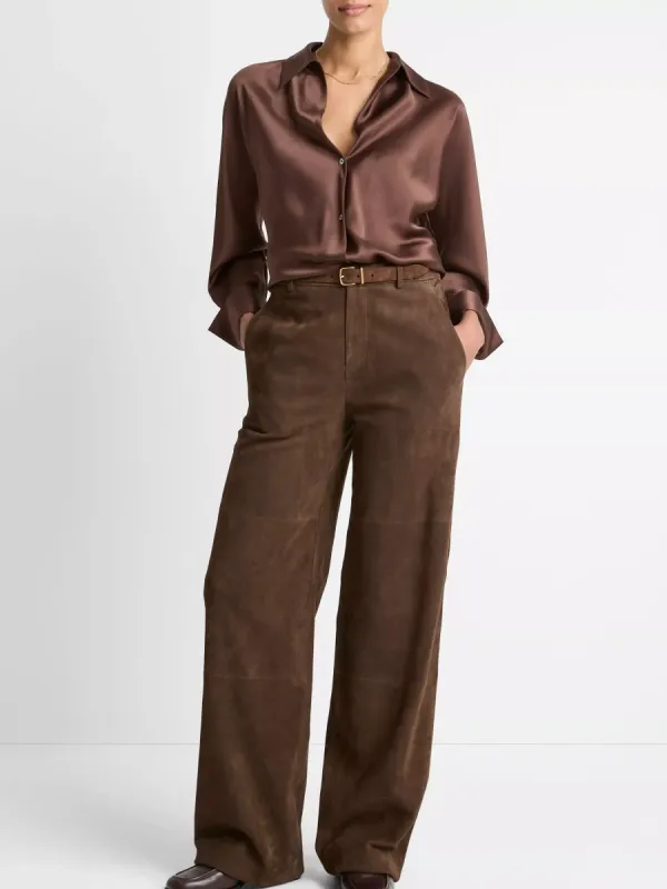 Minimalist Silk Shirt
