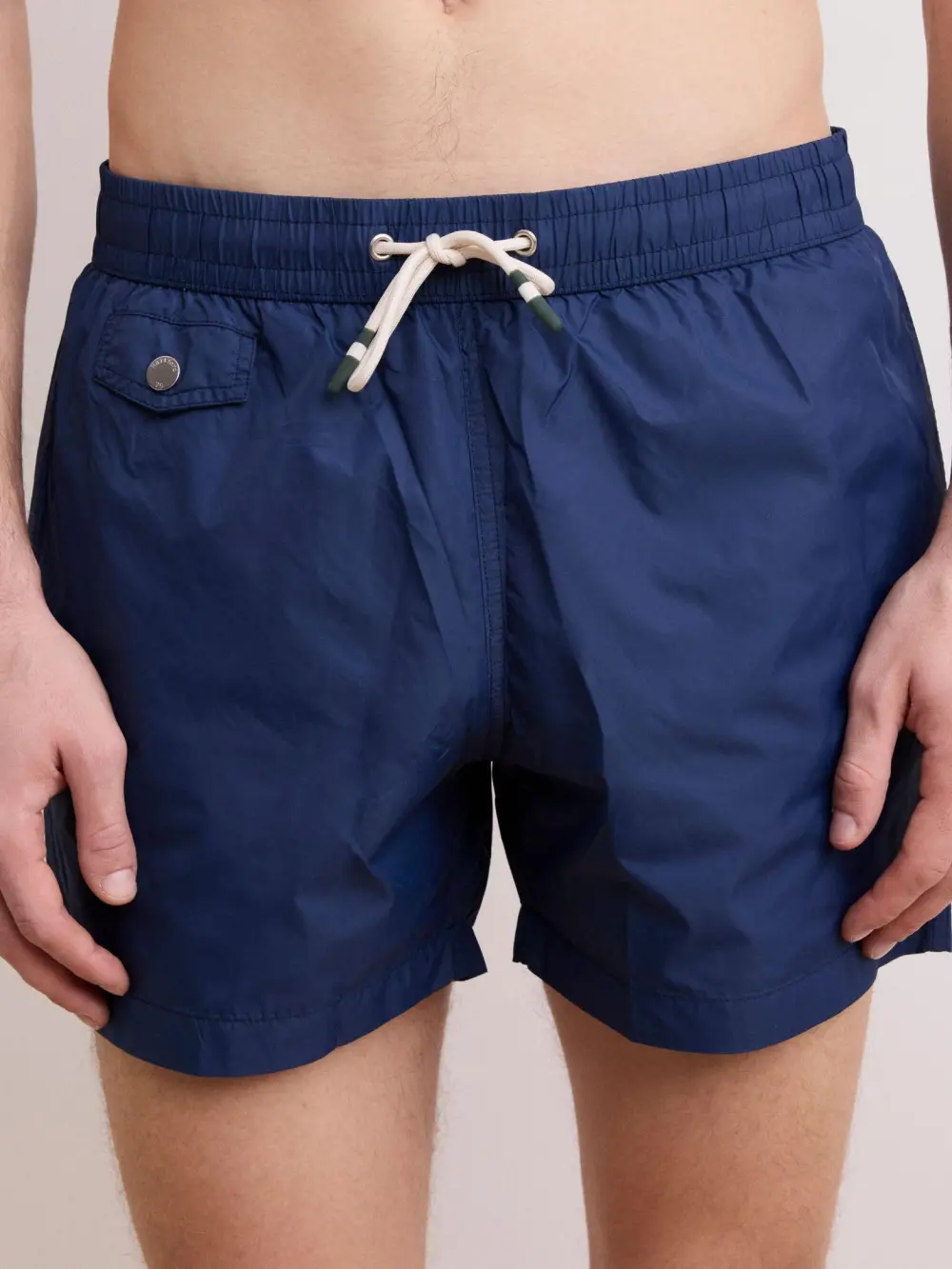 Loose Casual Comfortable Breathable Deep Blue Swim Trunks
