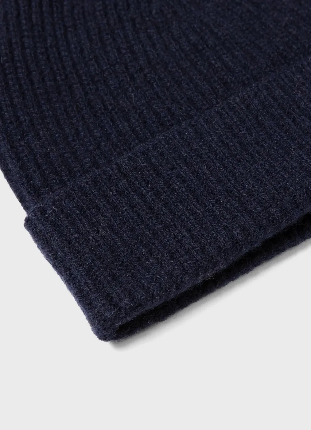 Minimalist Cuffed Knit Beanie Hat