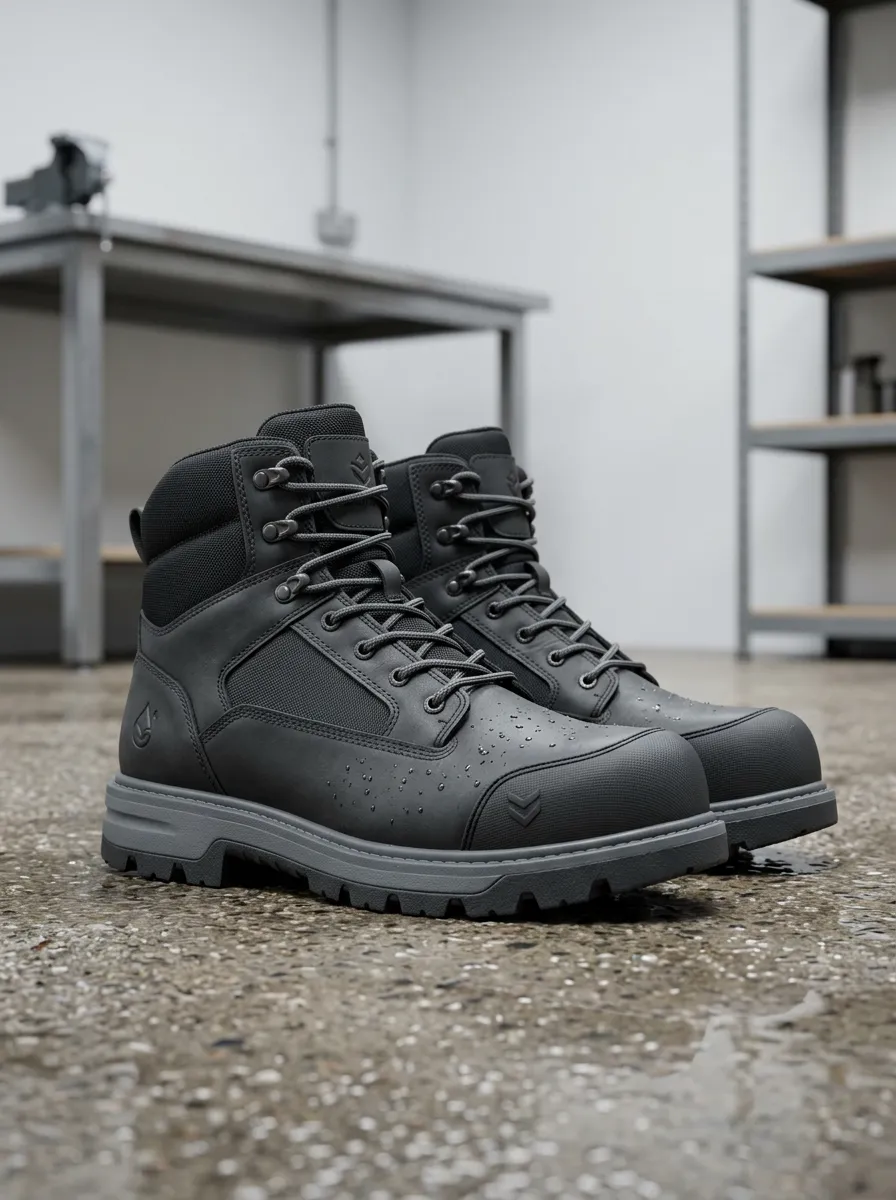 Versatile Outdoor Profile Men' Waterproof Work Boots