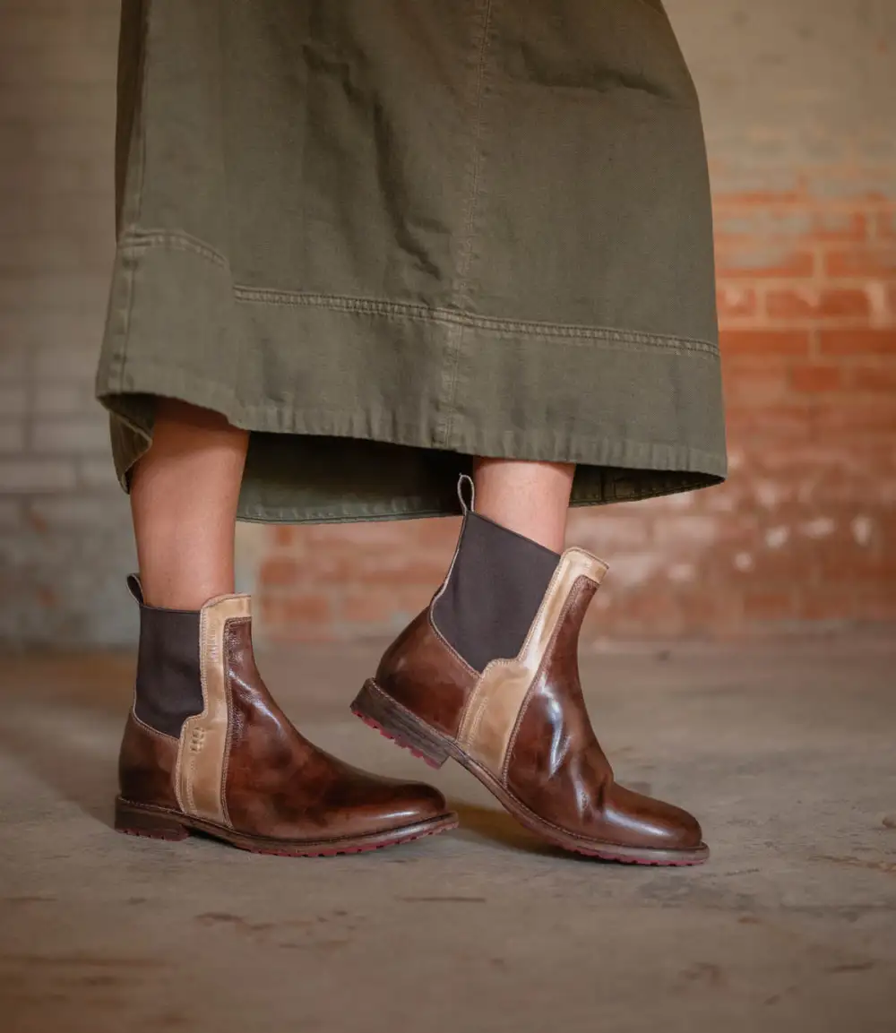 Slip-On Rubber-Sole Chelsea Boots