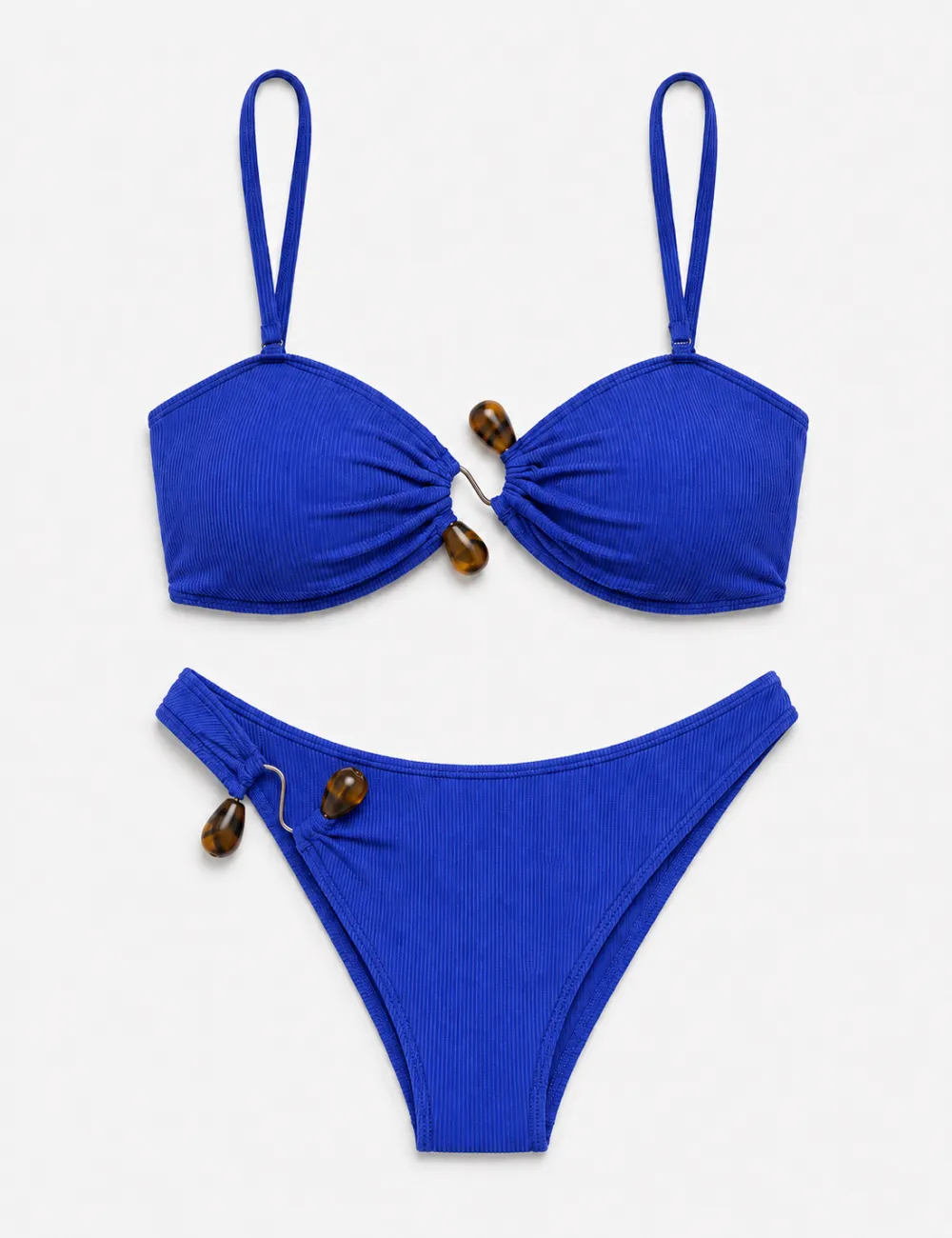 Z Clip with Natural Stone Inspired Bikini Set
