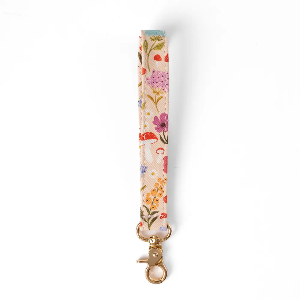 Casual Simple Leather Keychain