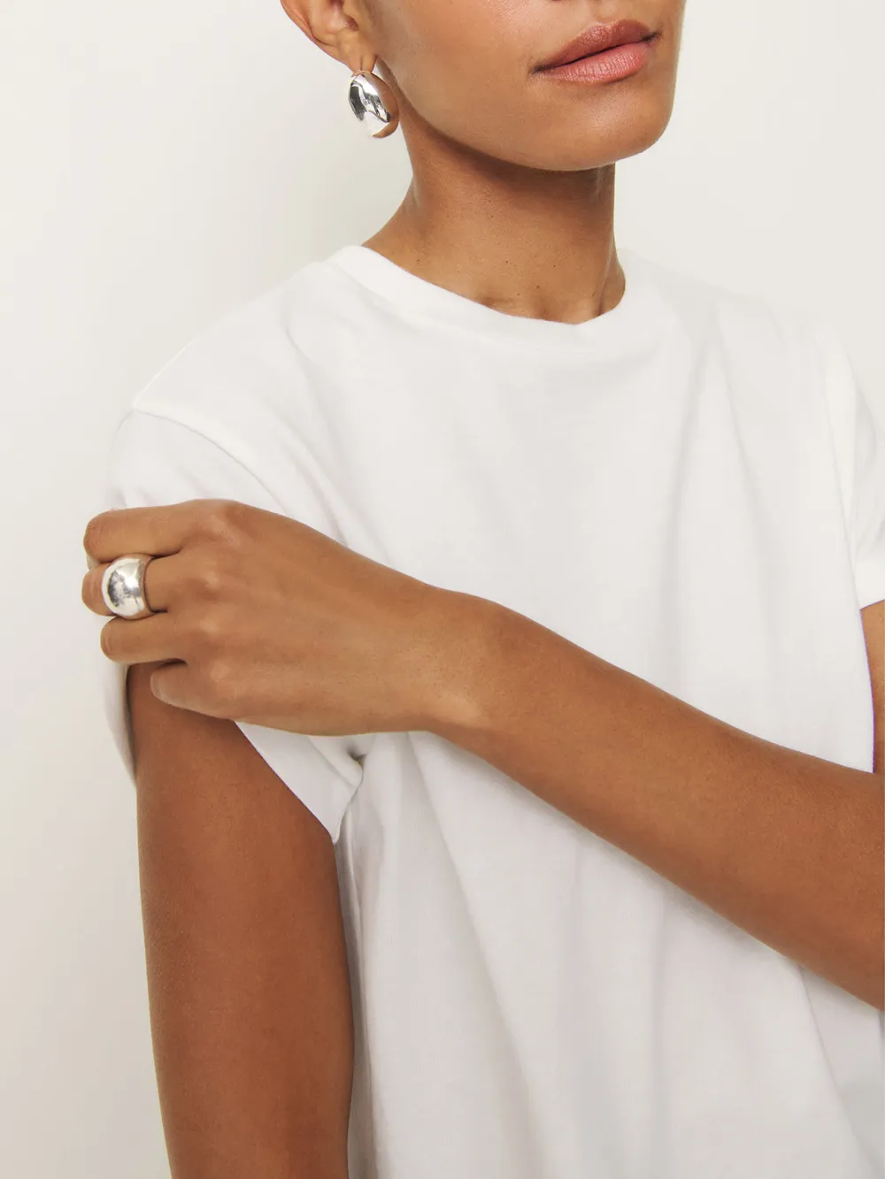 Loose Fit Crew Neck T-Shirt
