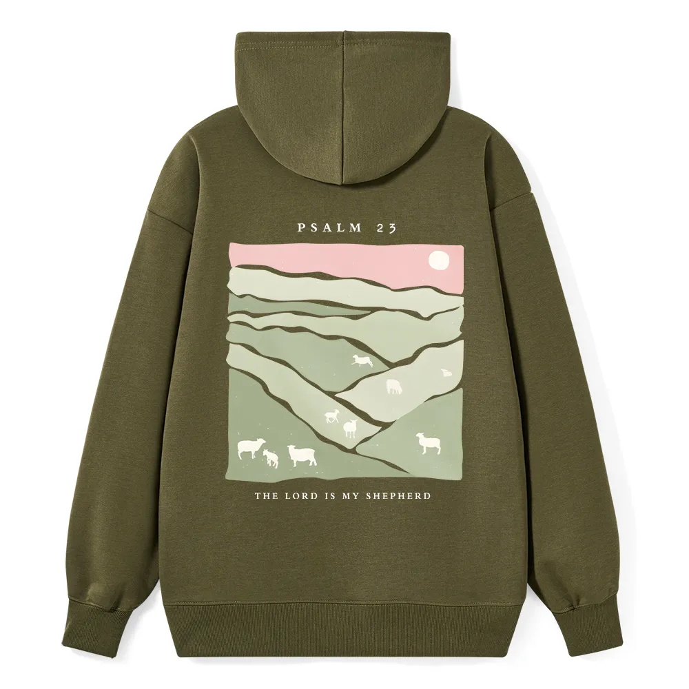 The Lord Is My Shepherd Christian Classic Hoodie