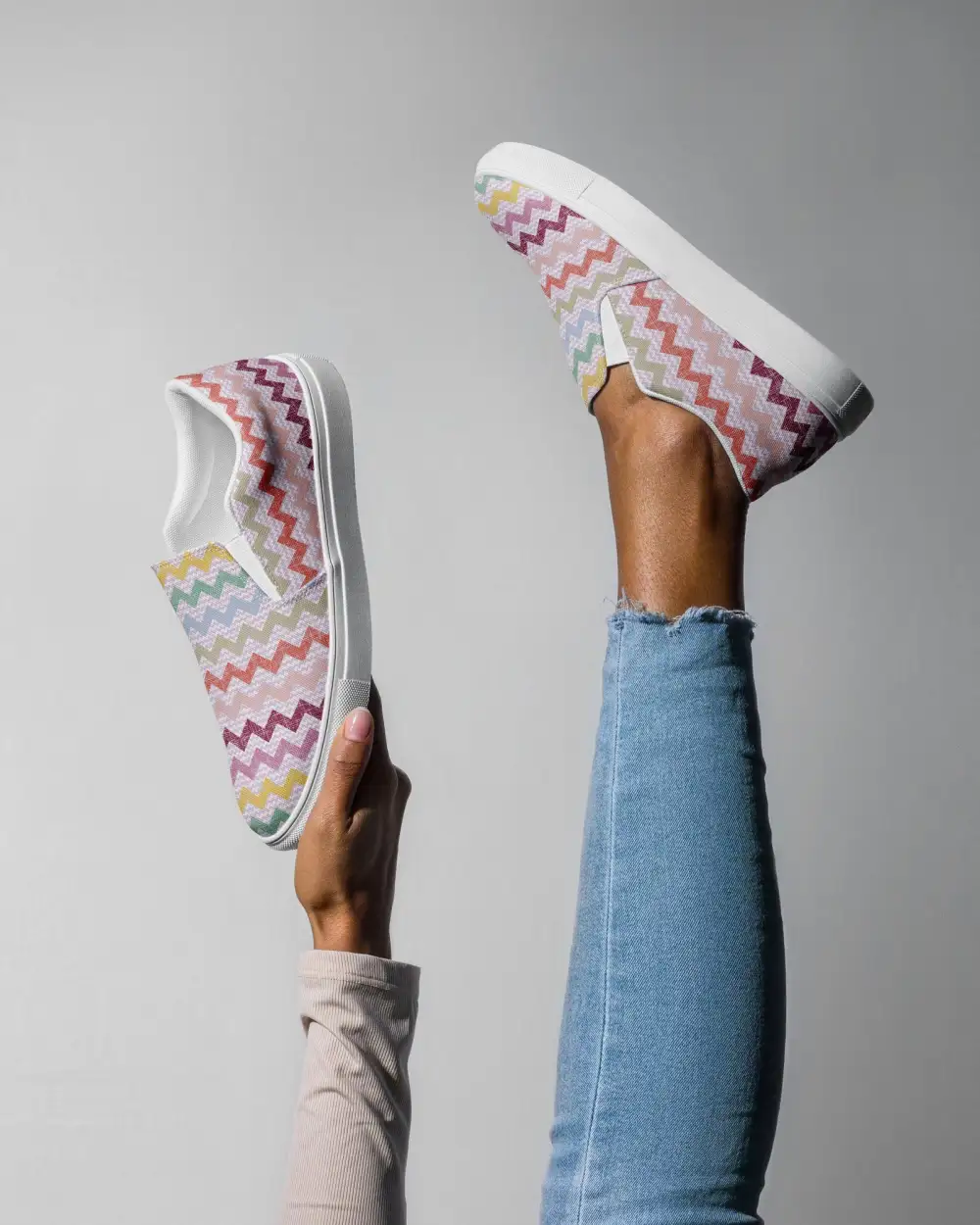 Woven Twine Slip On Shoes