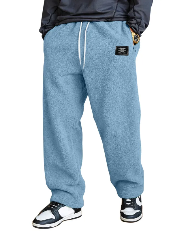 Straight Leg Relaxed Trousers