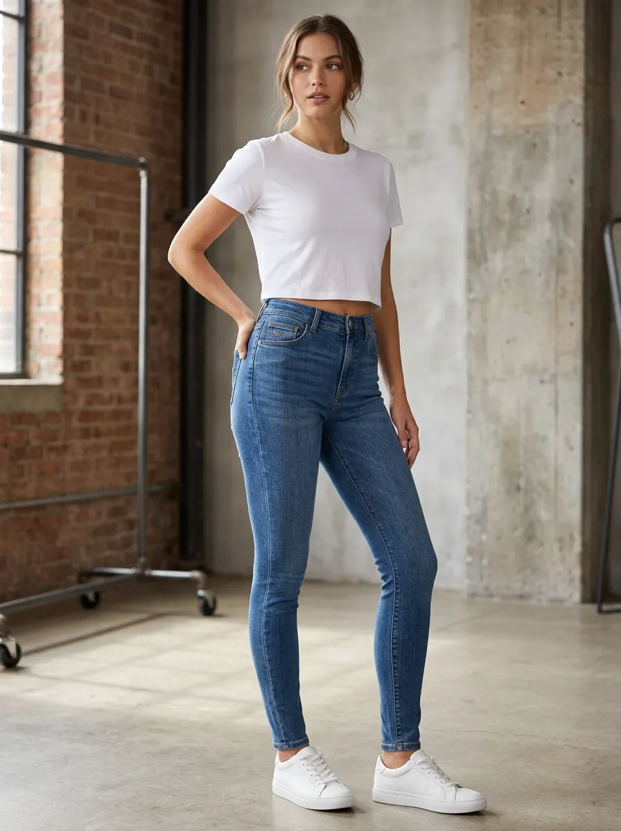 Women's Everyday High-Rise Skinny Jeans