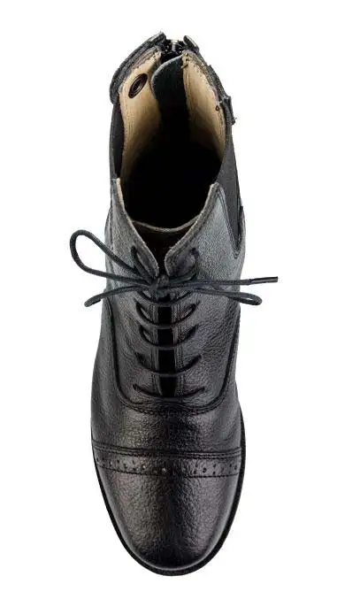 Women's Paddock Lace-Up Back Zip High-Top Ankle Boots