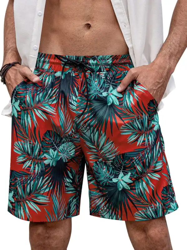 Hawaiian Quick Dry Flower Shorts