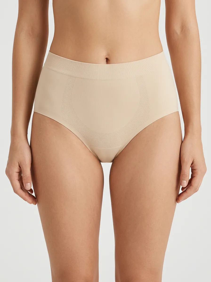 Women's Comfort-Inspired High-Waisted Seamless Panties