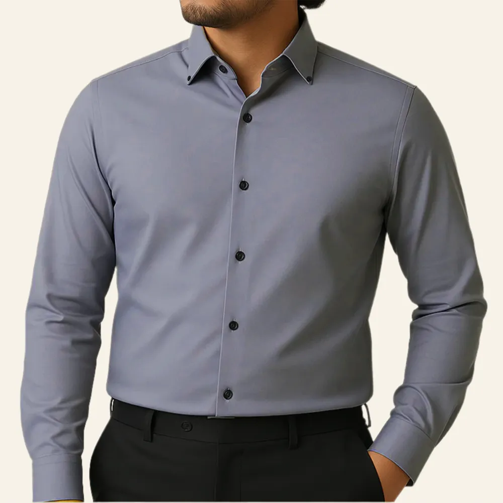 Versatile Micro Stretch Men's Formal Shirt