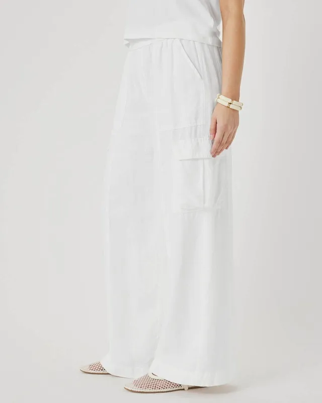 Linen Cargo Pant Pants