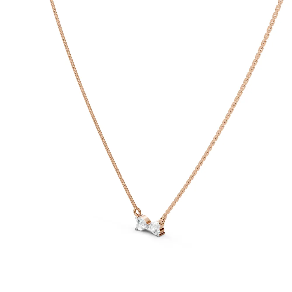 Dainty Bow Necklace