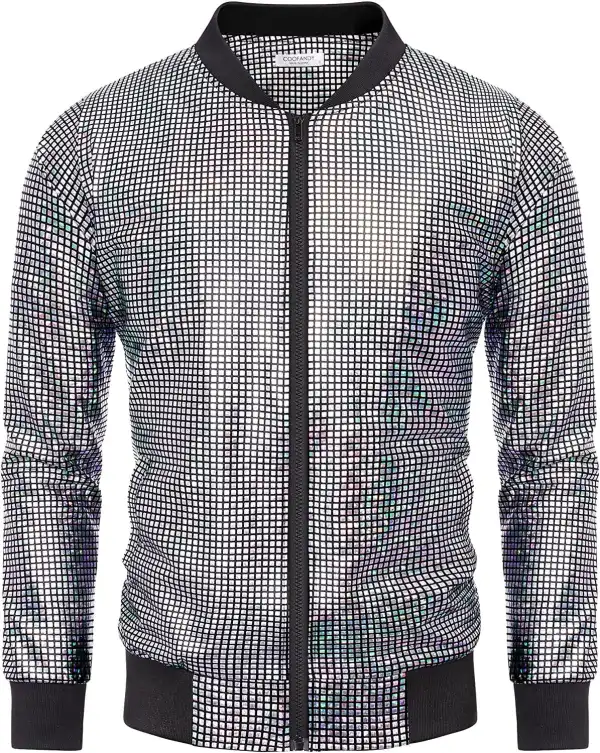 Disco Party Zip-Up Jacket