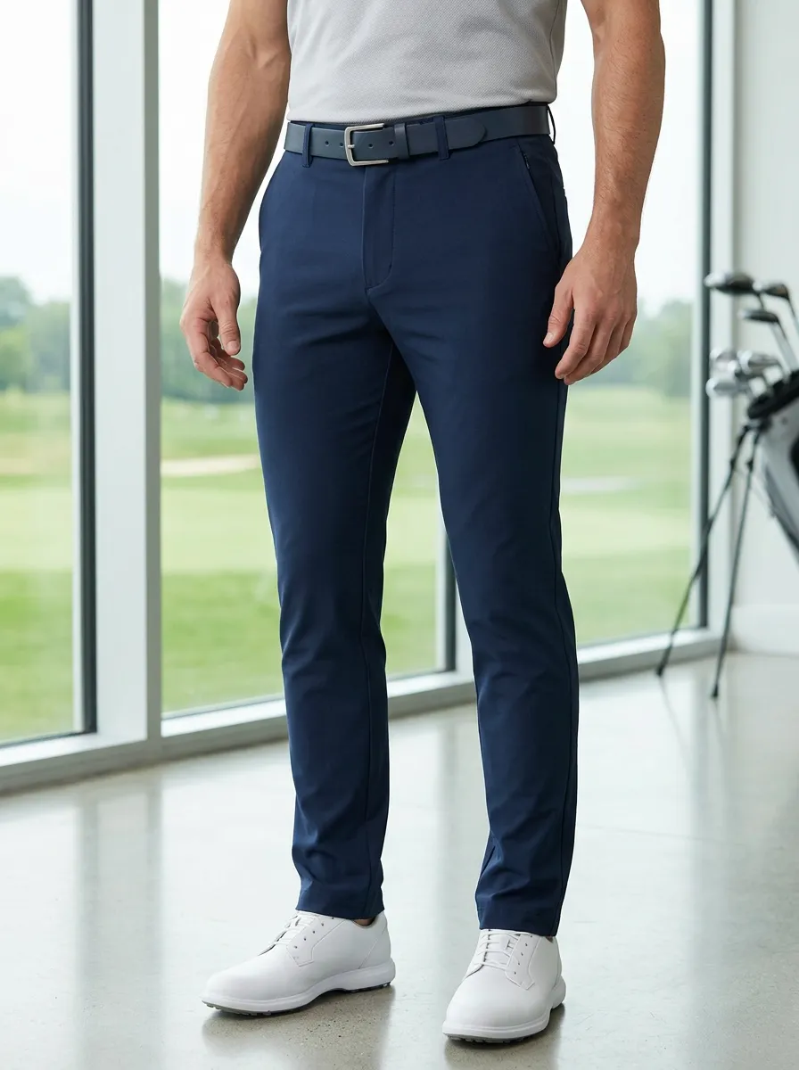 Men's Smart-Casual Mobility Stretch Golf Trousers