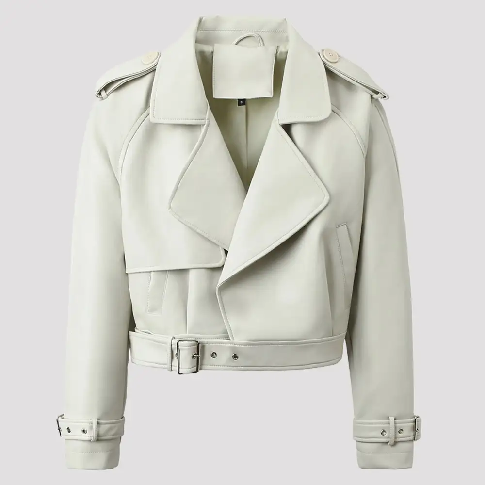 Asymmetric Zip Biker Jacket