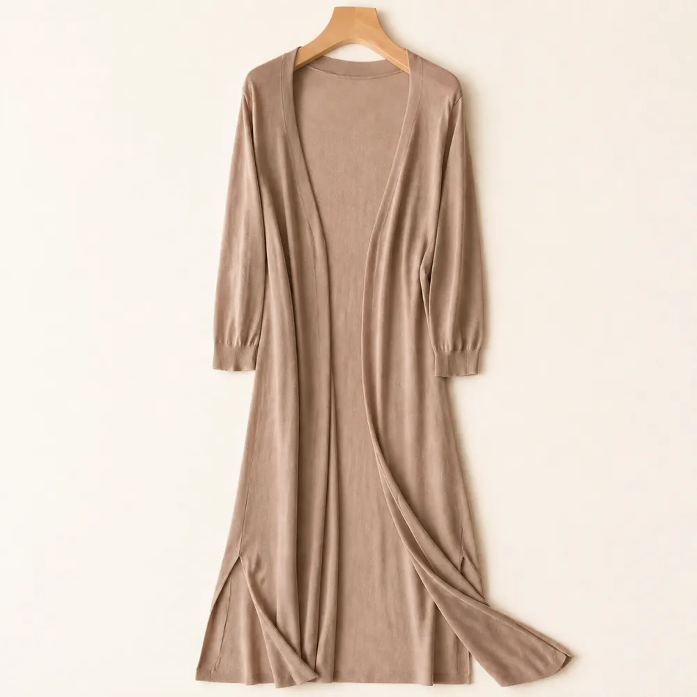 Longline Soft Knit Cardigan