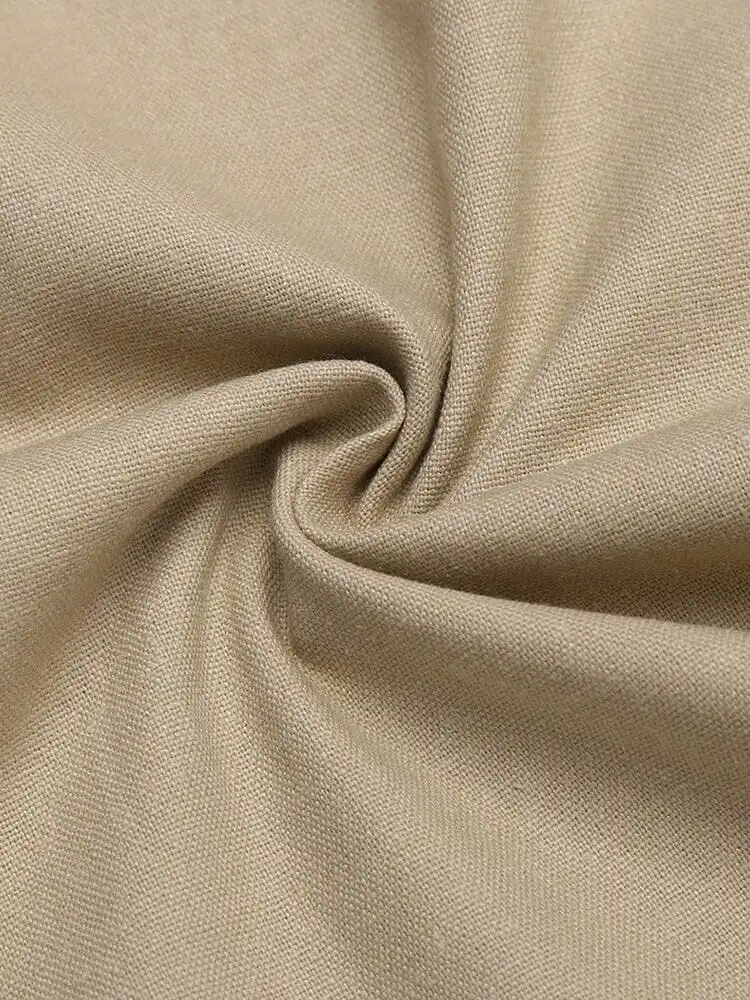 Classic Solid Linen Shorts