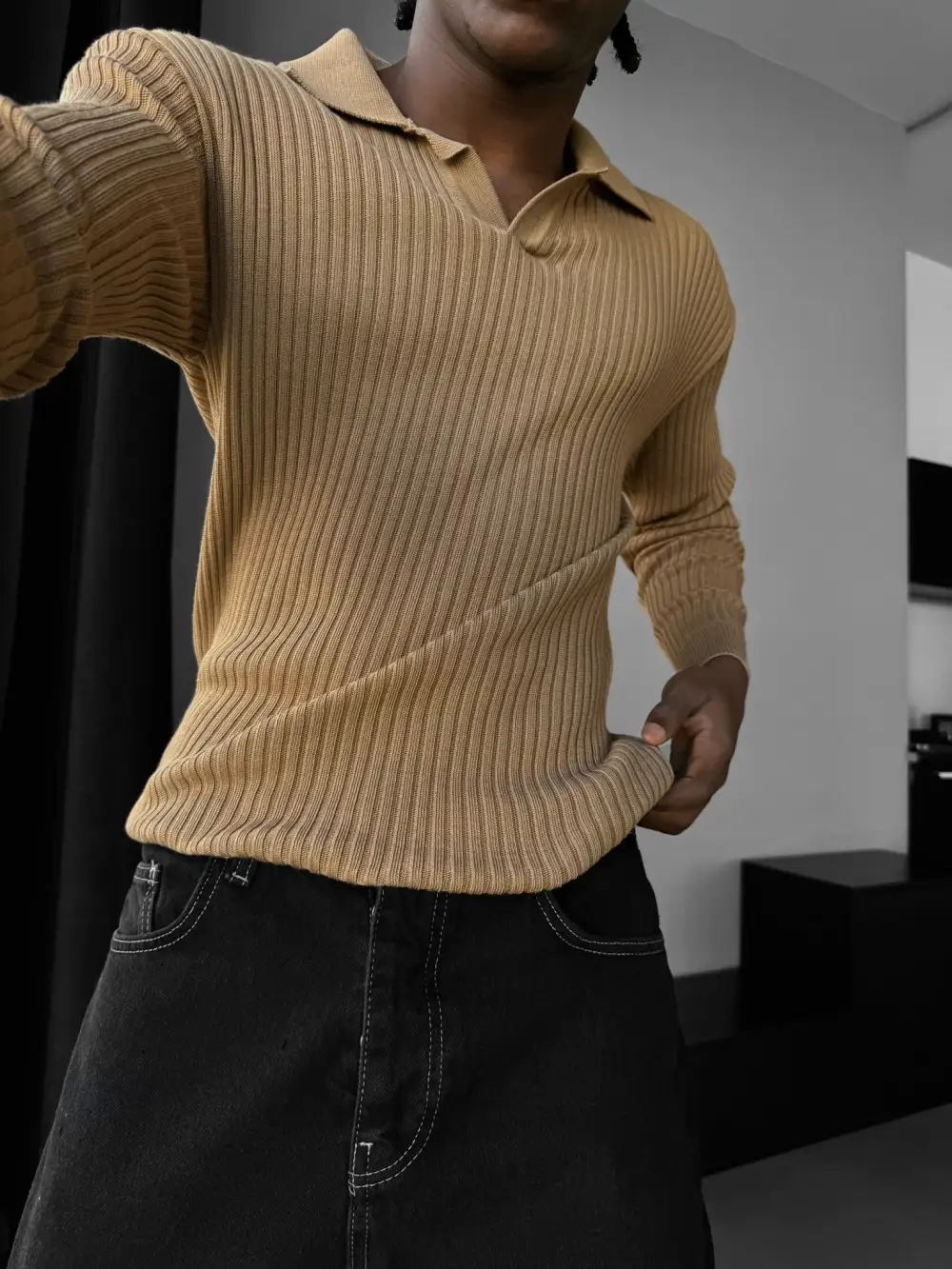 Soft Touch Tailored Knit Sweater