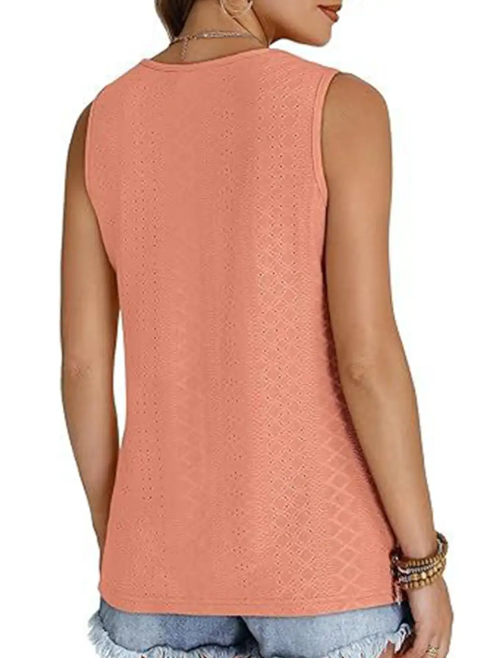 V Neck Loose Vest Top
