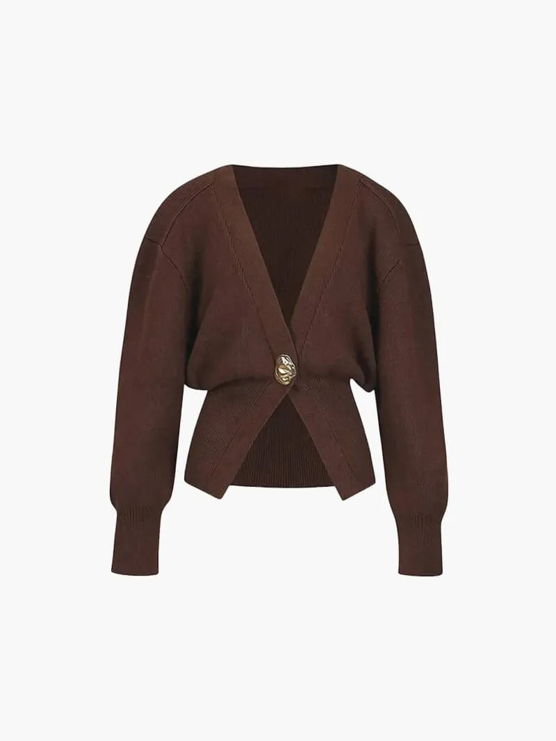 Knit Cardigan Jacket