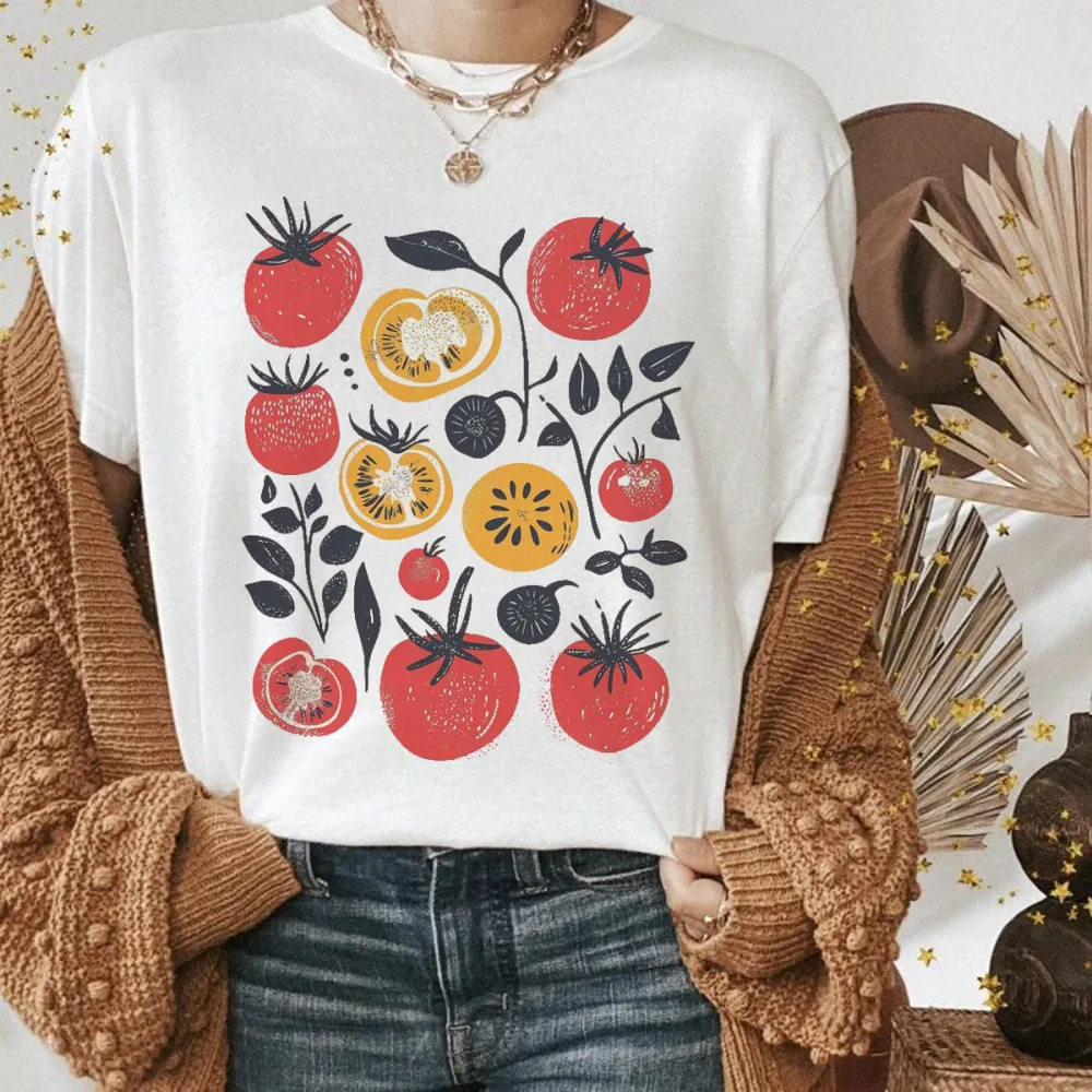 Cute Vegetable Garden Gift Printed Tees