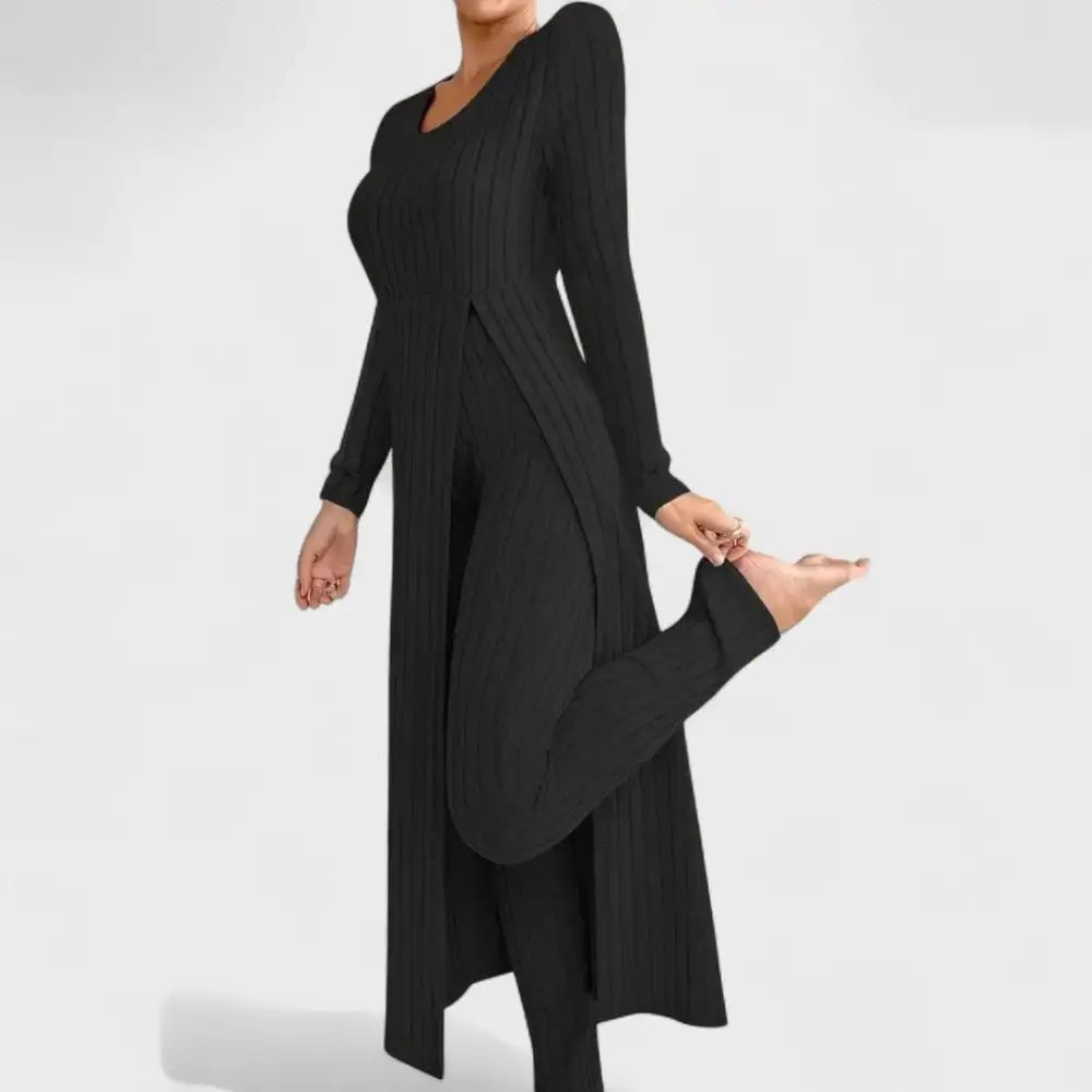 Ribbed Lounge Matching Set