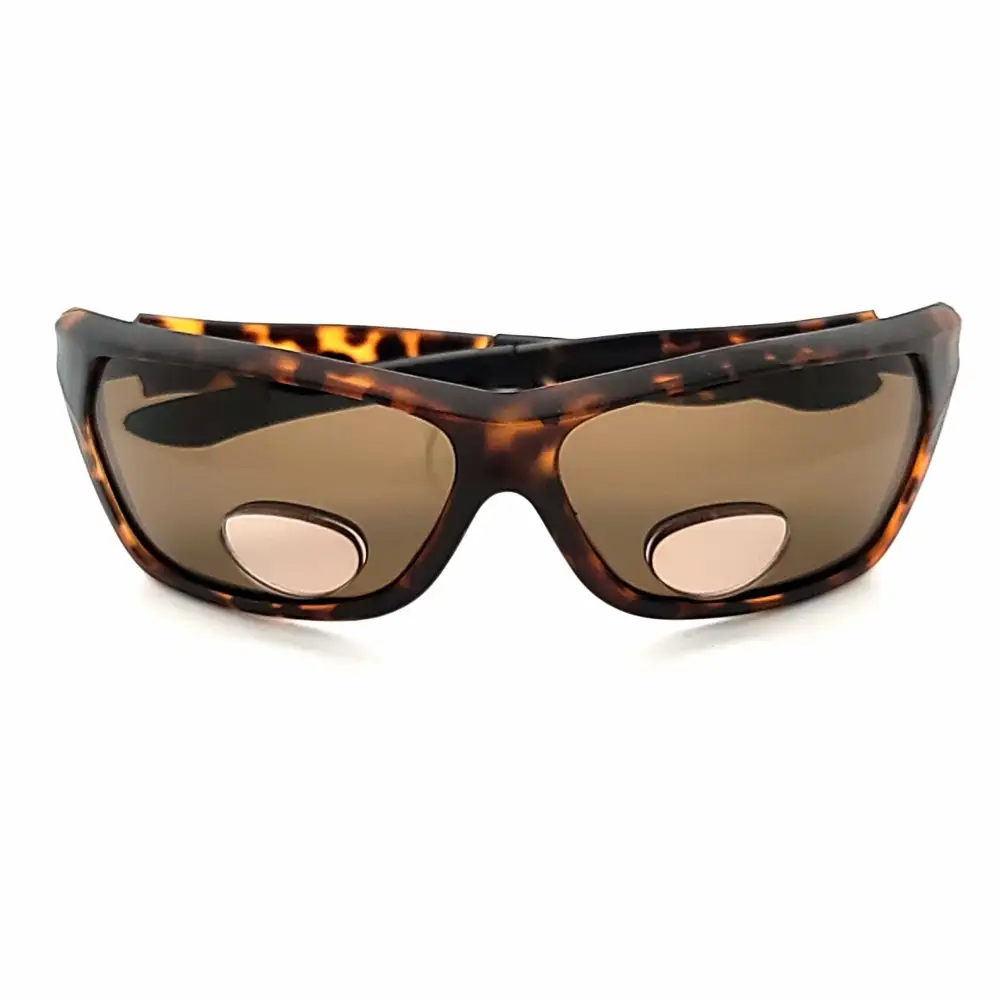 Classic Sport Wrap Bifocal Polarized Reading Sunglasses