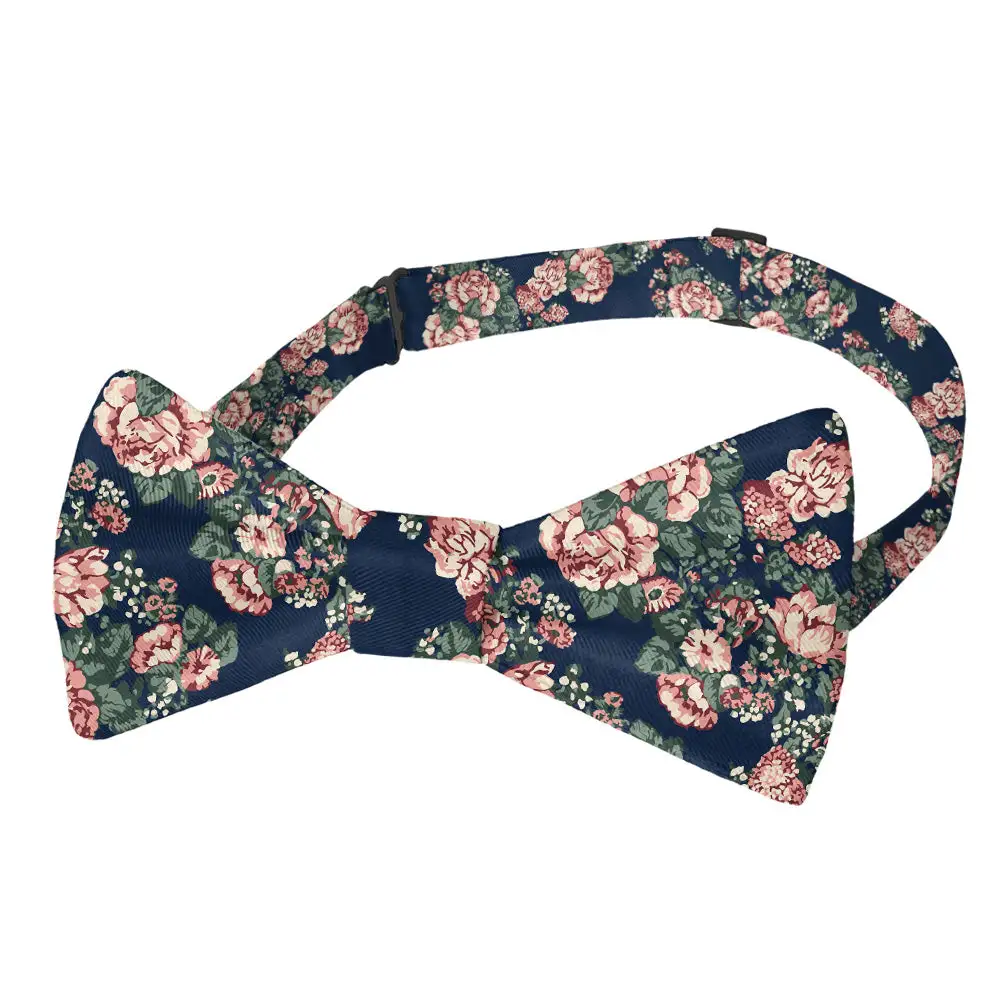 Allison Floral Motif Bow Tie