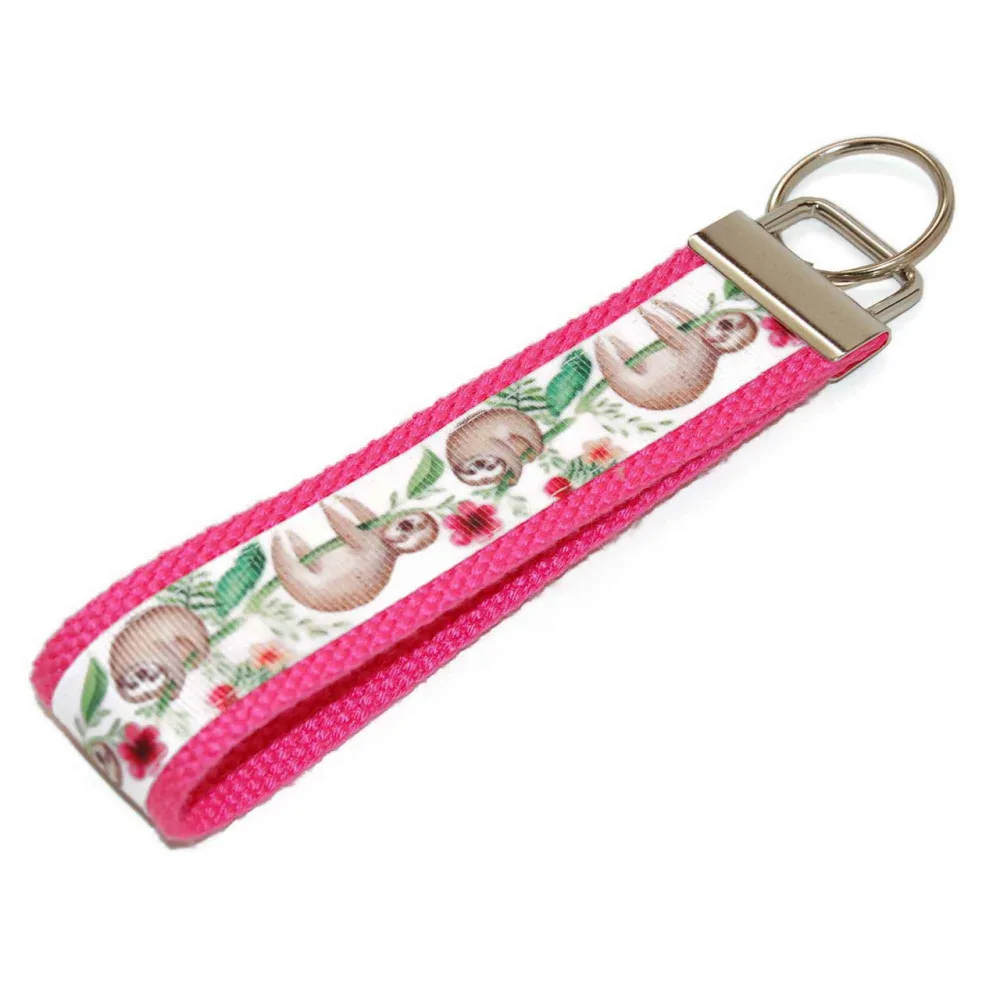 Sloth Vine Classic Keychain