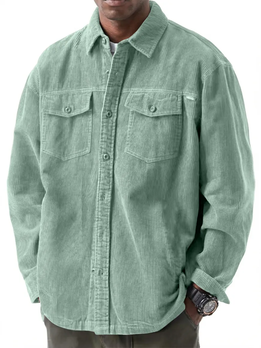 Corduroy Double Pocket Shirt
