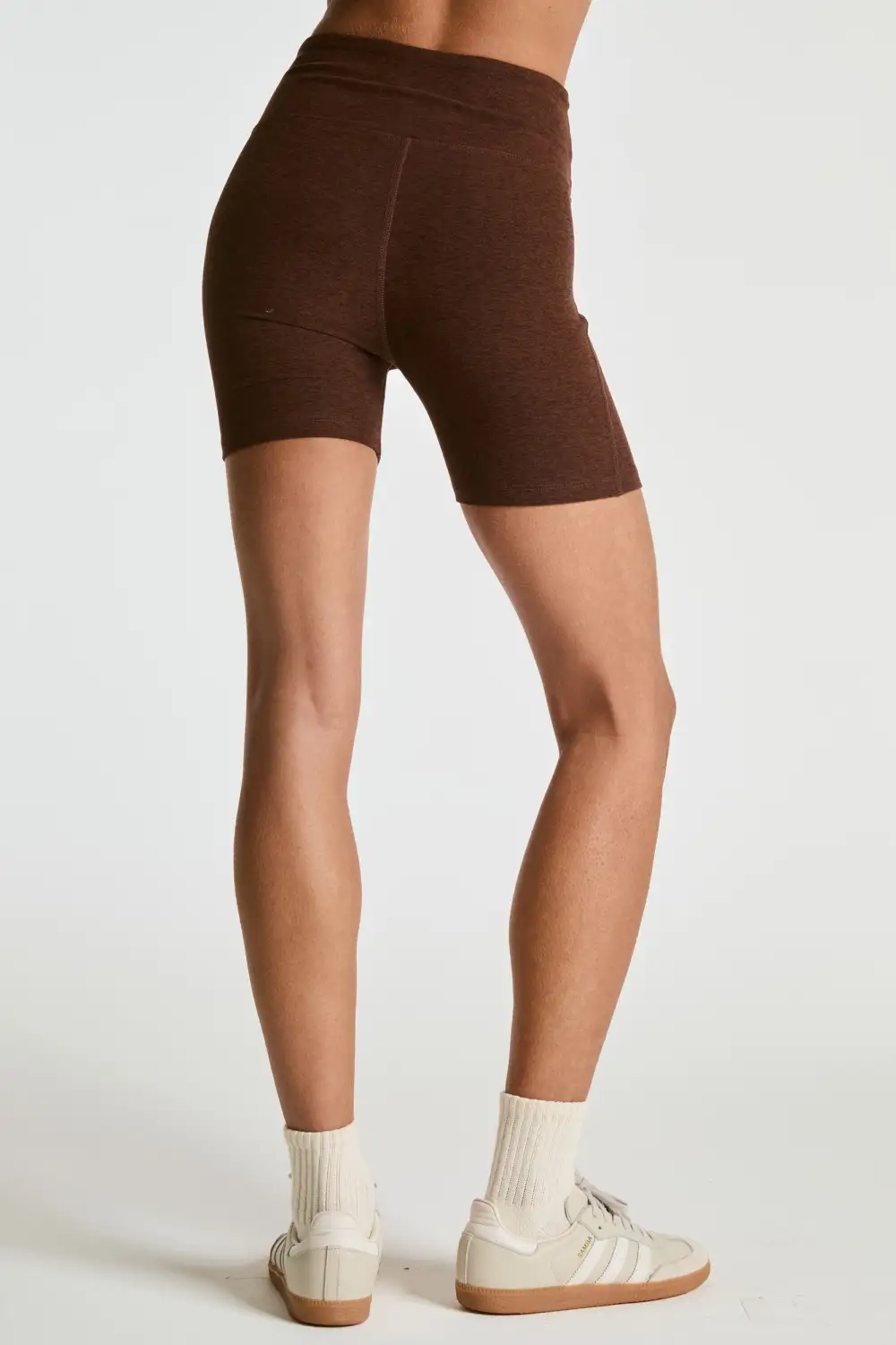Contoured Stretch Yoga Shorts