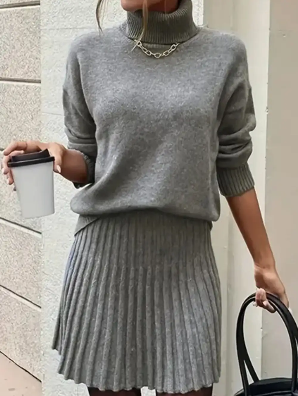 Knit Mini Skirt