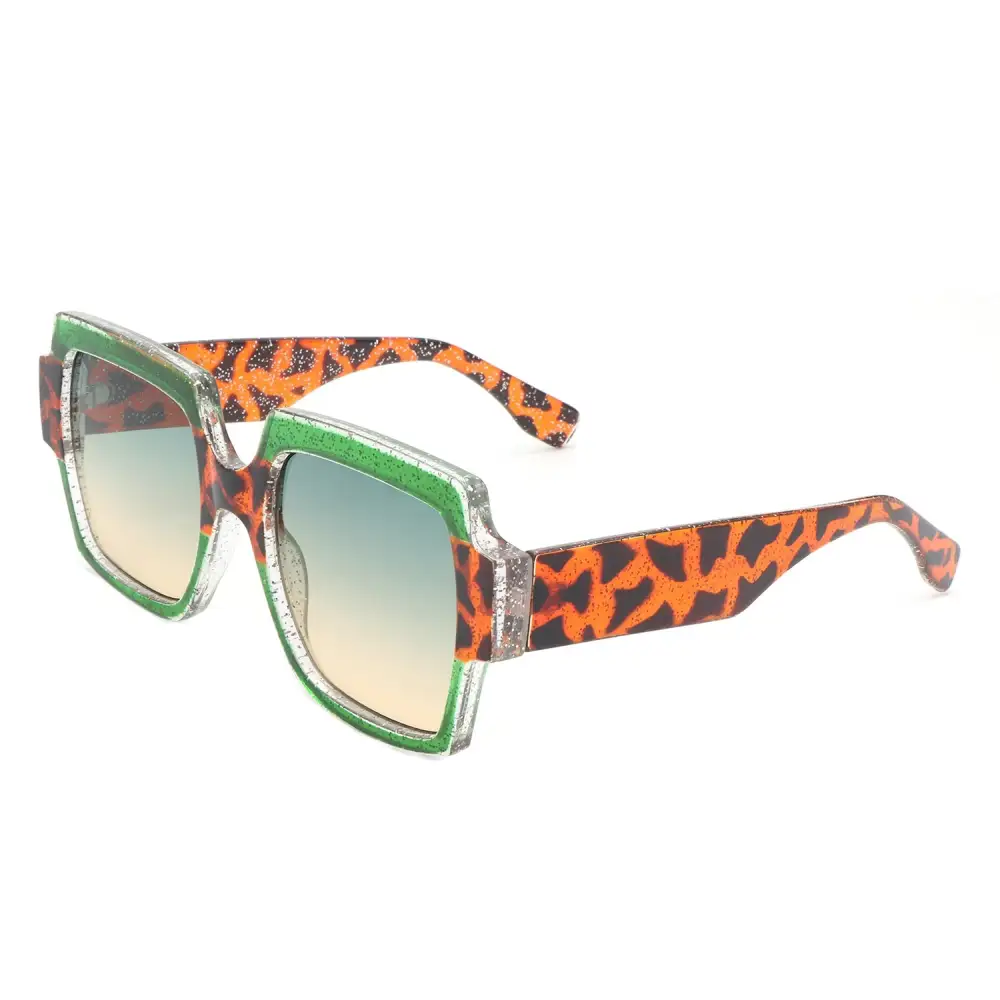 Modern Square Frame Sunglasses
